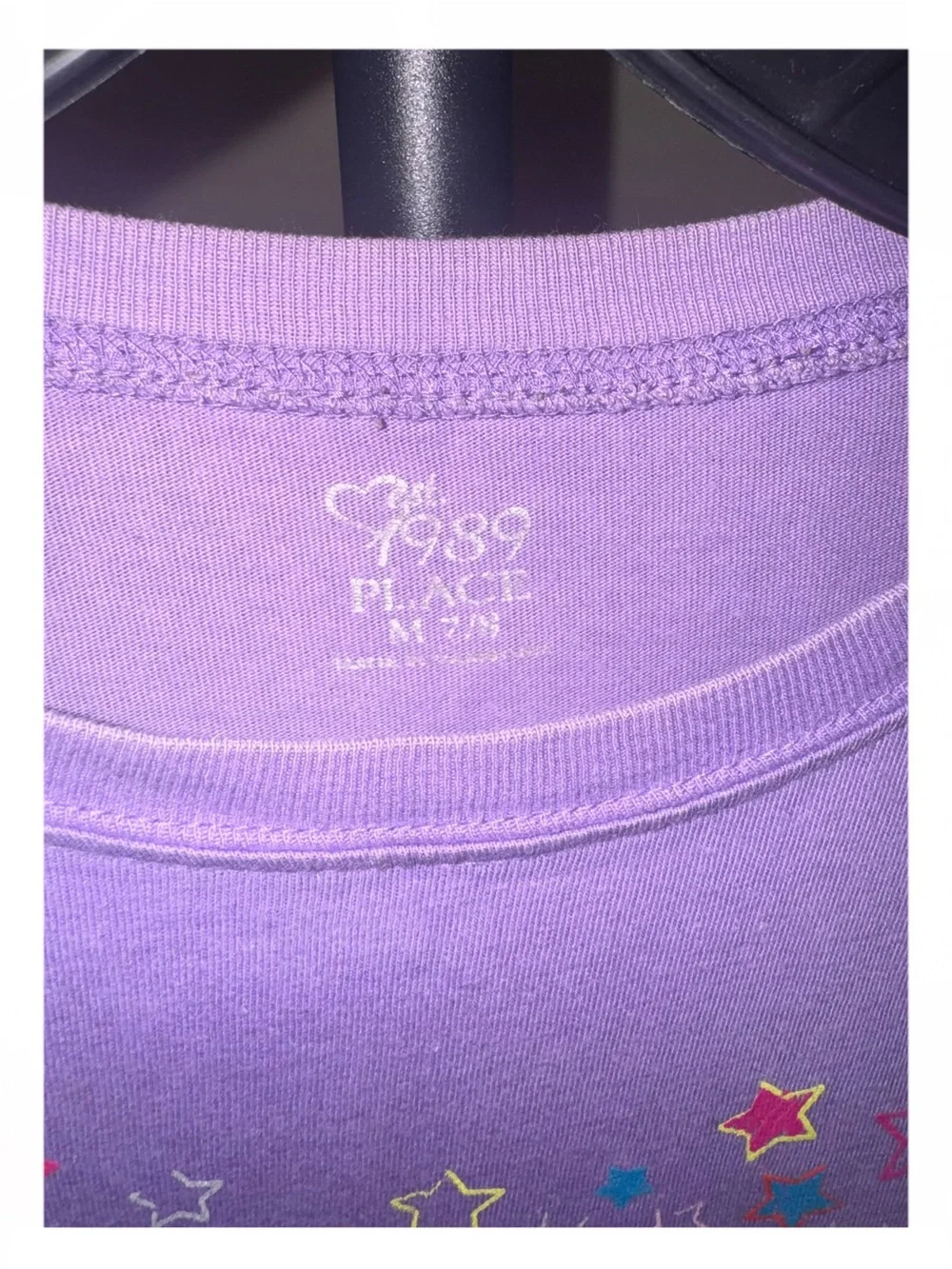 The Children’s Place Purple Long Sleeve Graphic Tee